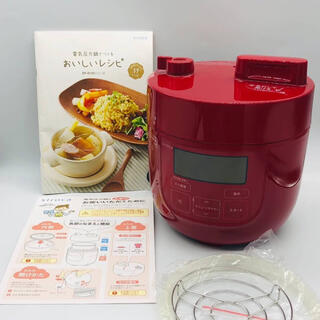 【美品】シロカ 電気圧力鍋　siroca SP-D121(R)(調理機器)