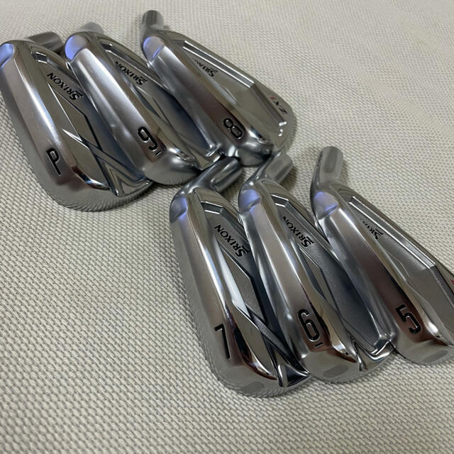 Srixon - ☆美品 スリクソン ZX7 アイアン 6本セット ヘッドのみ 5-pの ...