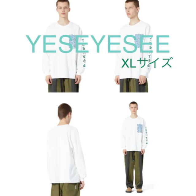 人気　YESEYESEE C-LOGO Long sleeve ロンT