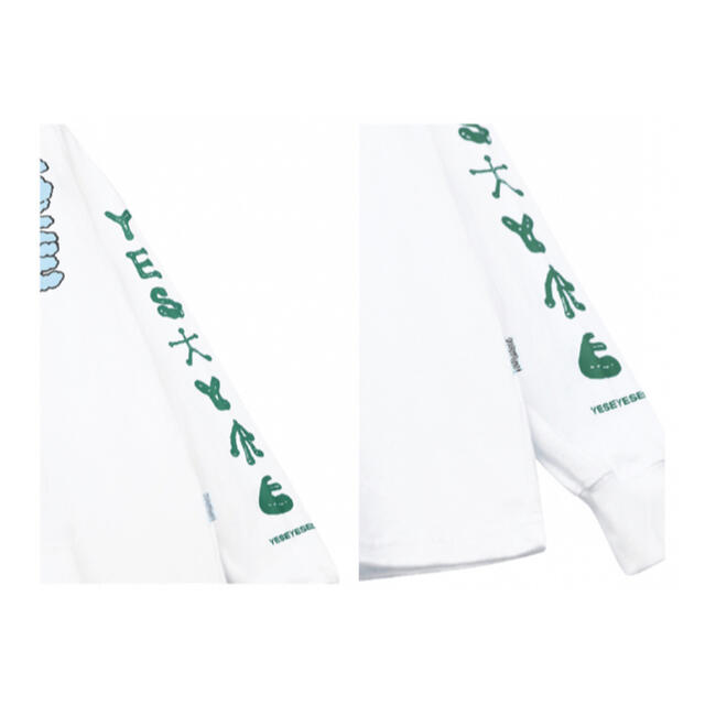 人気　YESEYESEE C-LOGO Long sleeve ロンT 2