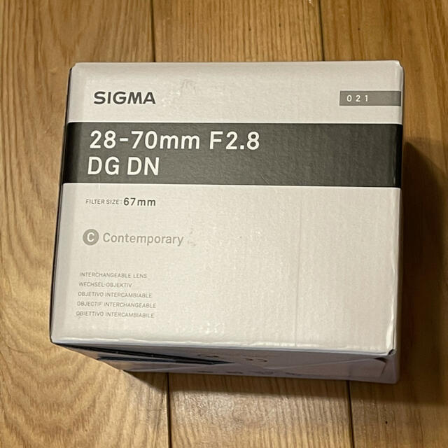 SIGMA シグマ 28-70mm f2.8 DG DN  Eマウント 交換済カメラ