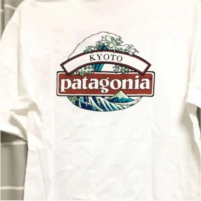 新品タグ付 パタゴニア オーガニックコットンTシャツ ロゴ L