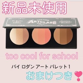 too cool for school トゥークールフォースクールアートパレット(フェイスカラー)