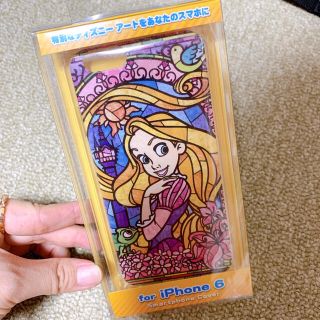 ディズニー(Disney)の【新品】ラプンツェル　スマホケース　iPhone6 ディズニーランド(iPhoneケース)