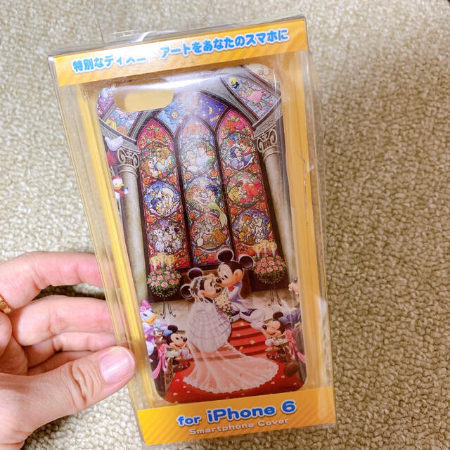 Disney(ディズニー)の【新品】ミッキー　ミニー　スマホケース　ウェディング　iPhone6 スマホ/家電/カメラのスマホアクセサリー(iPhoneケース)の商品写真