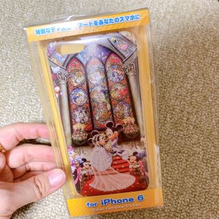 ディズニー(Disney)の【新品】ミッキー　ミニー　スマホケース　ウェディング　iPhone6(iPhoneケース)