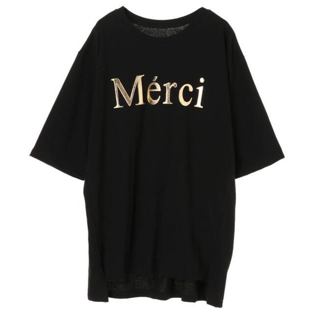 DURAS(デュラス)のデュラス ＭｅｒｃｉビッグＴシャツ レディースのトップス(Tシャツ(半袖/袖なし))の商品写真