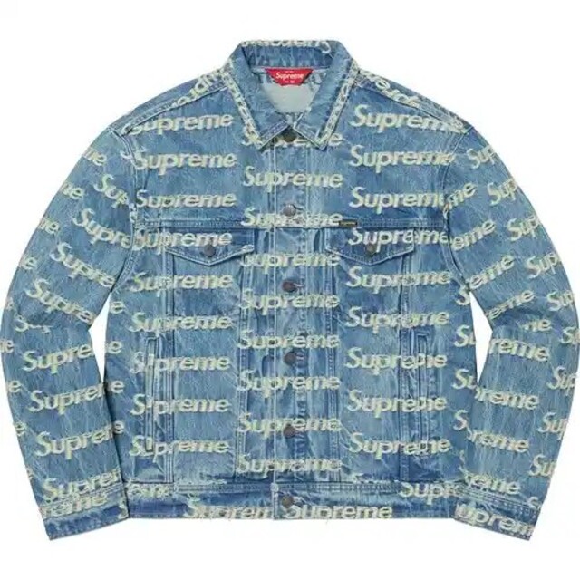 Mx5 Supreme Hole Punch Denim Trucker