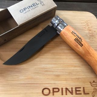 オピネル(OPINEL)のSランク オピネル Opinel No.9 カーボン 黒錆加工済み【組み立て】(調理器具)