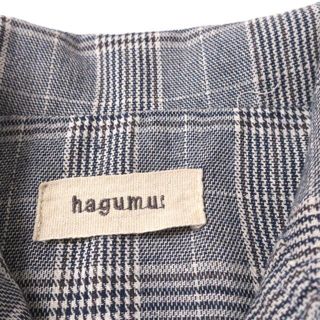 hagumu ハグム リラックスワイド◎グレンチェック ライトコート