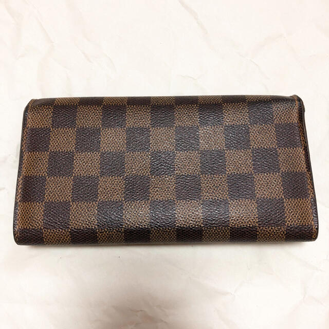 LOUIS VUITTON(ルイヴィトン)の正規品 ルイヴィトン 長財布 ダミエ ポルトフォイユ・サラ レディースのファッション小物(財布)の商品写真