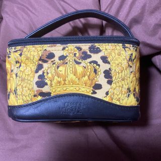 GIANNI VERSACE VINTAGE 80s バニティレザーバッグポーチ