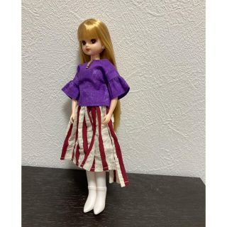 新品個性派リカちゃんハンドメイド洋服幼稚園保育園大人(ぬいぐるみ/人形)