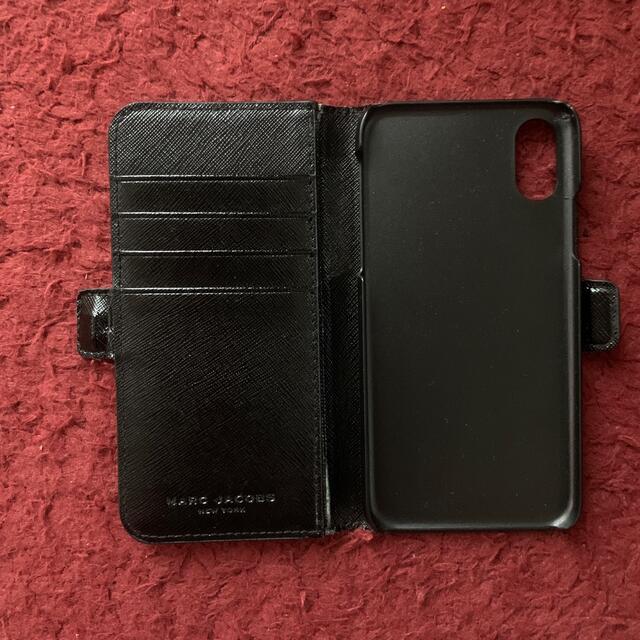 MARC JACOBS(マークジェイコブス)のマークジェイコブスのiPhone手帳型カバー スマホ/家電/カメラのスマホアクセサリー(iPhoneケース)の商品写真