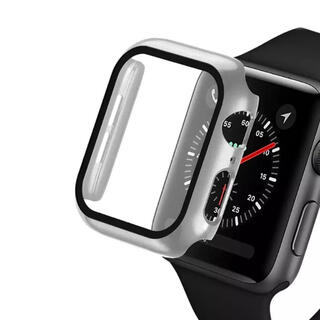 Apple Watch アップルウォッチ 保護 カバー ケース　シルバー(モバイルケース/カバー)