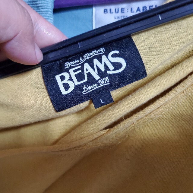 BEAMS(ビームス)のビームスBEAMSロンTと長袖カットソーとオリジナルベストL三枚セット組み合わせ メンズのトップス(Tシャツ/カットソー(七分/長袖))の商品写真