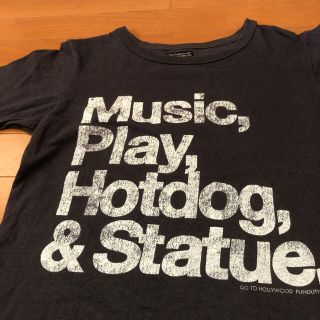 ゴートゥーハリウッド(GO TO HOLLYWOOD)のgo2hollywood 古着風　tシャツ  ワッペン付き(Tシャツ(半袖/袖なし))