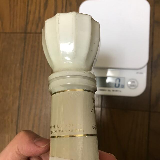 鶴　ウィスキー　白陶器