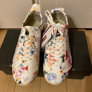 オニツカタイガー(Onitsuka Tiger)の【最終値下げ、新品未使用】オニツカタイガー リンバー UD プレステージ 花柄(スニーカー)