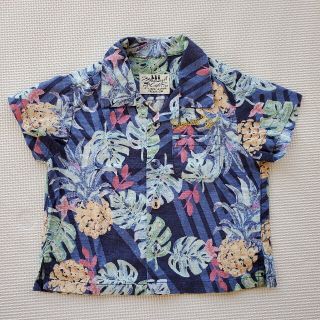 【apres les cours】アロハシャツ(90)(Tシャツ/カットソー)