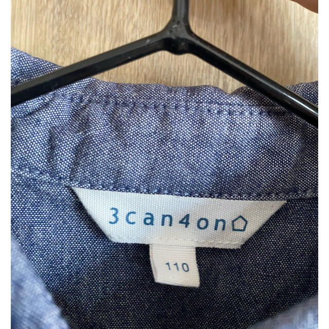 3can4on(サンカンシオン)のサンカンシオン　半袖ワンピース　110 キッズ/ベビー/マタニティのキッズ服女の子用(90cm~)(ワンピース)の商品写真