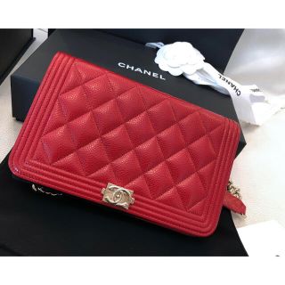 シャネル(CHANEL)のCHANEL チェーンウォレット ボーイシャネル(ウォレットチェーン)