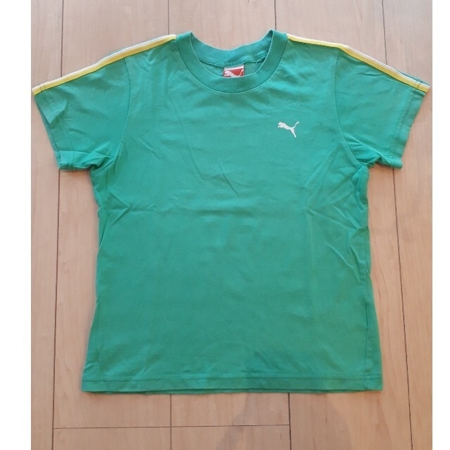 PUMA(プーマ)のPUMA　エメラルドグリーン　Ｔシャツ　半袖　130 キッズ/ベビー/マタニティのキッズ服男の子用(90cm~)(Tシャツ/カットソー)の商品写真