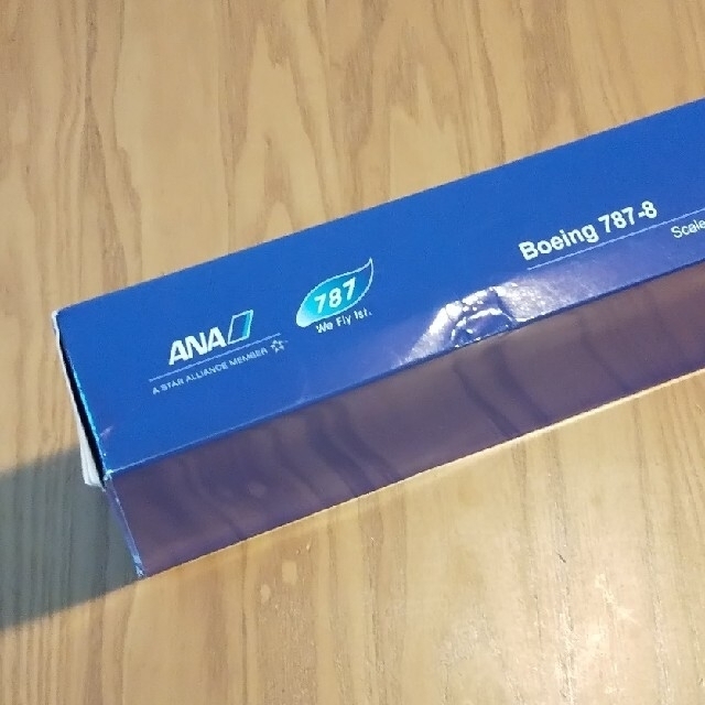 ANA(全日本空輸)(エーエヌエー(ゼンニッポンクウユ))のANAモデルプレーン Boeing 787-8 エンタメ/ホビーのおもちゃ/ぬいぐるみ(模型/プラモデル)の商品写真