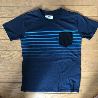 イッカ(ikka)のikka  ボーダーTシャツ  160(Tシャツ/カットソー)