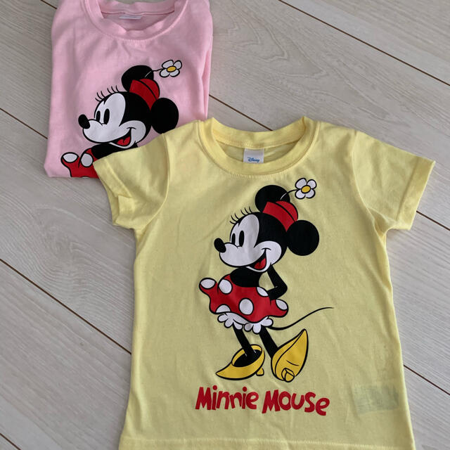 Tシャツ（Disneyミニー） キッズ/ベビー/マタニティのキッズ服女の子用(90cm~)(Tシャツ/カットソー)の商品写真