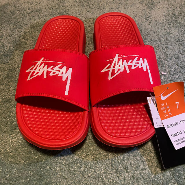 貴重！』stussy & NIKEコラボベナッシ - サンダル