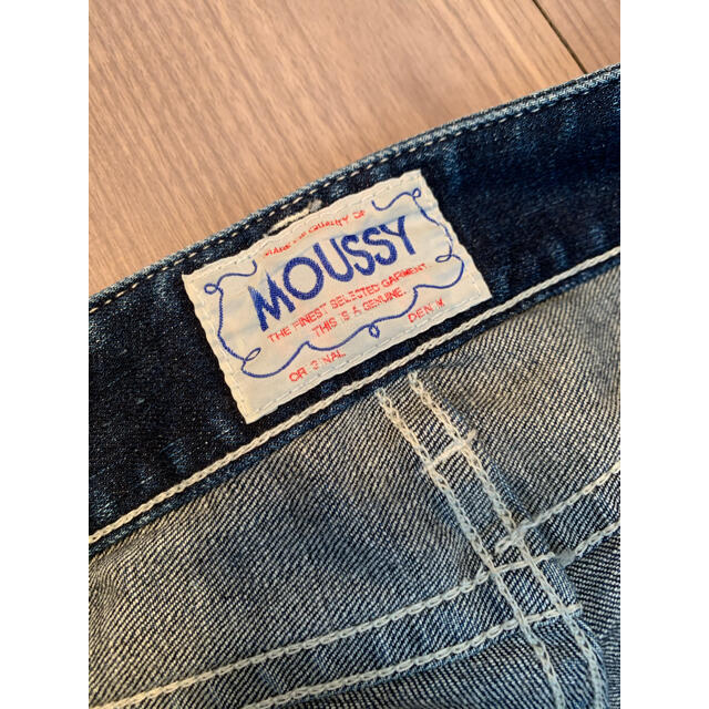 moussy(マウジー)のmoussy デニム ジーンズ　ストレッチ　伸縮性 レディースのパンツ(デニム/ジーンズ)の商品写真