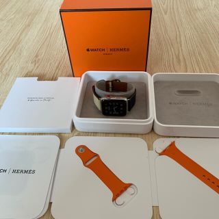 アップルウォッチ(Apple Watch)の【APPLEWATCH×HERMES】アップルウォッチ エルメス series3(腕時計(デジタル))