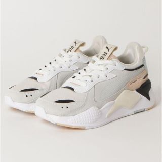 プーマ(PUMA)のPUMA emmi RS-X リインベント　ウィメンズ　ホワイト×ピンク(スニーカー)