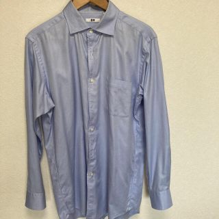 ユニクロ(UNIQLO)のシャツ　ユニクロ　XL ブルー(シャツ)