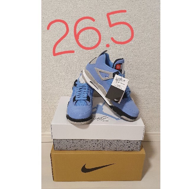 JORDAN4 university blue 26.5cm