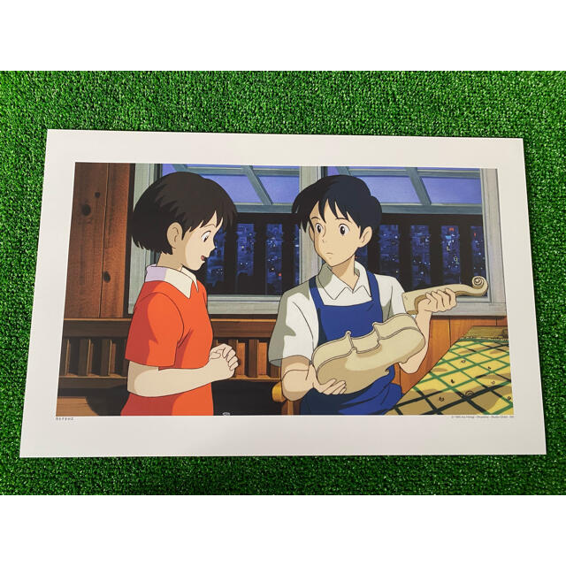 額装品 ジブリ 耳をすませば ポスター 宮崎駿 カレンダー - ポスター