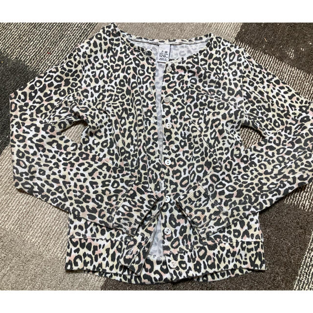 ZARA KIDS(ザラキッズ)のZARA kids レオパード　ヒョウ柄 キッズ/ベビー/マタニティのキッズ服女の子用(90cm~)(カーディガン)の商品写真