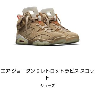 ナイキ(NIKE)のNIKE Travis Scott Air Jordan 6 (スニーカー)