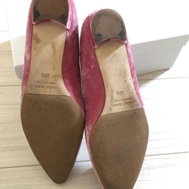 MANOLO BLAHNIK(マノロブラニク)のマノロブラニク　フラットシューズ レディースの靴/シューズ(バレエシューズ)の商品写真