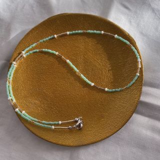 ビューティアンドユースユナイテッドアローズ(BEAUTY&YOUTH UNITED ARROWS)の［LIMITED SALE］pastelgreen beadsmaskstrap(ネックレス)