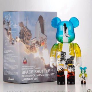 メディコムトイ(MEDICOM TOY)のベアブリック　NASA BE@RBRICK LAUNCH【送料無料】(その他)