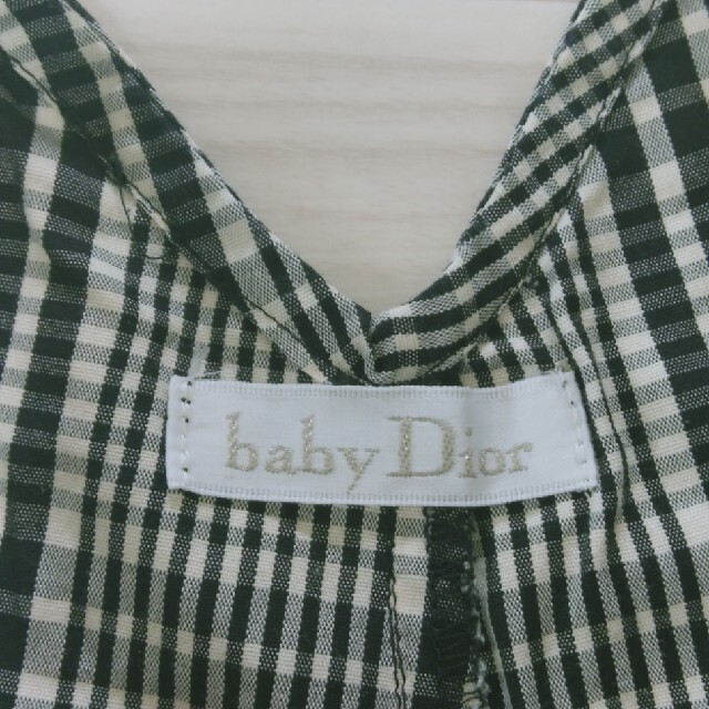 baby Dior(ベビーディオール)のbaby Dior オーバーオール　80サイズ キッズ/ベビー/マタニティのベビー服(~85cm)(カバーオール)の商品写真