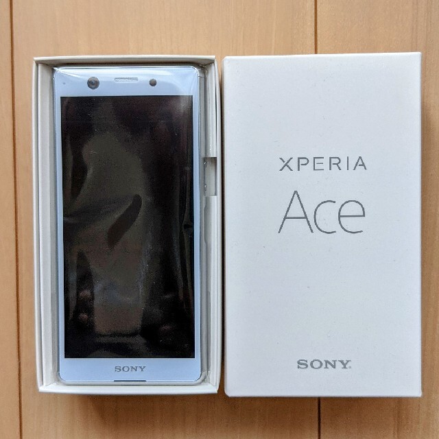 XPERIA Ace ホワイト　エクスペリア　エース　新品未使用