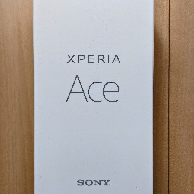 【新品未使用】エクスペリア エース xperia ace ホワイト 2