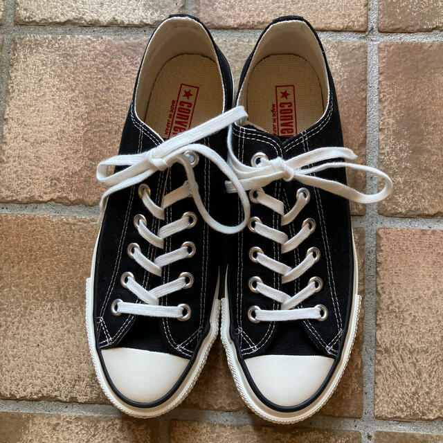 CONVERSE(コンバース)の【専用】コンバース オールスター made in japan 黒 25cm メンズの靴/シューズ(スニーカー)の商品写真