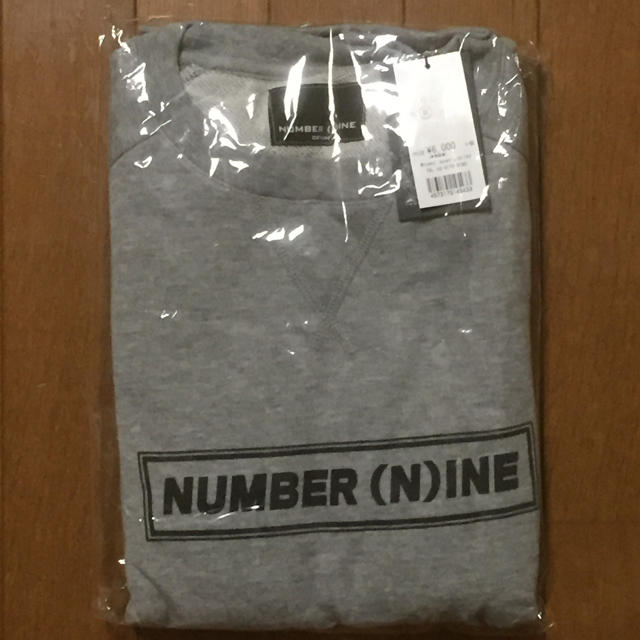 NUMBER (N)INE(ナンバーナイン)のナンバーナインデニム スウェット グレーM メンズのトップス(スウェット)の商品写真