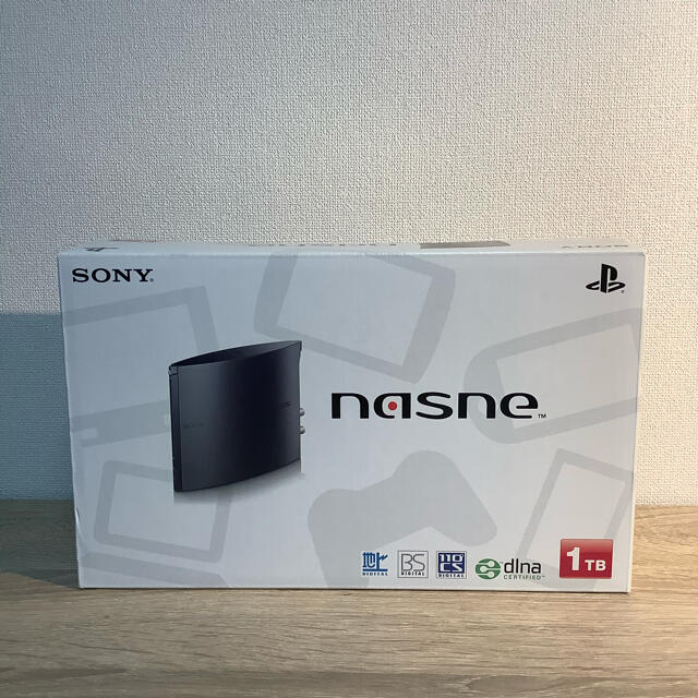 nasne(ナスネ)の【ジャンク】NASNE 1TB スマホ/家電/カメラのテレビ/映像機器(ブルーレイレコーダー)の商品写真