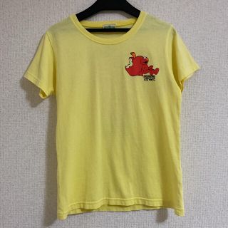 セサミストリート(SESAME STREET)のセサミストリート　Tシャツ　黄色(Tシャツ/カットソー)