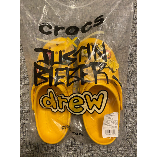 crocs(クロックス)のCrocs × Justin Bieber with Drew  27センチ メンズの靴/シューズ(サンダル)の商品写真